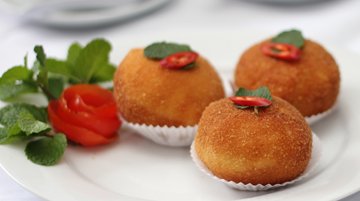 Donat bayam